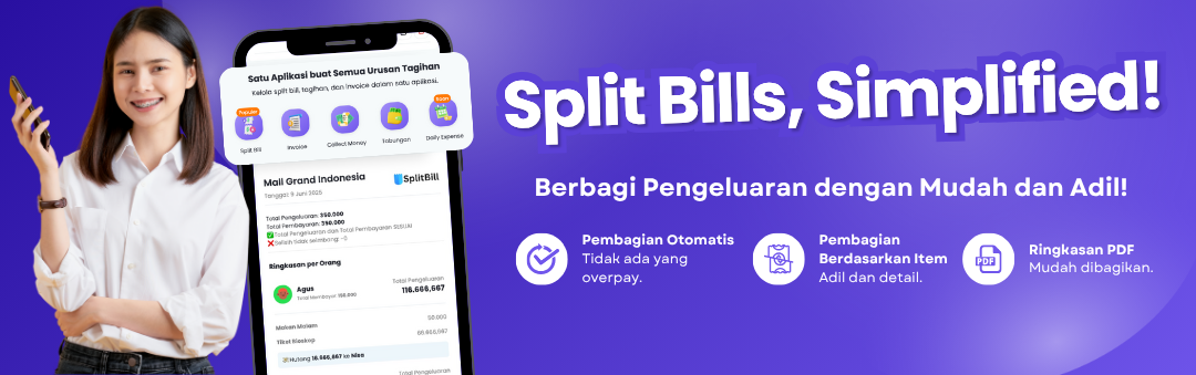 banner splitbill